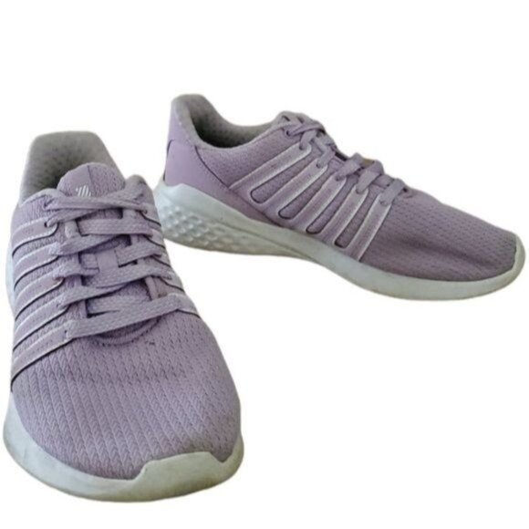 K Swiss Sneaker Shoes Athletic Tennis Shoe Lace Up Lavender Women's WOMAN'S 8.5 - Picture 2 of 14